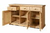  Тумба с 3 ящиками массив сосны  Арль KOB33